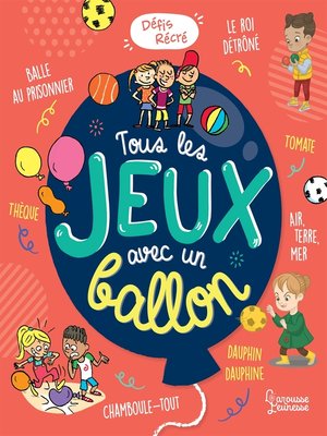 cover image of Tous les jeux avec un ballon